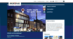 Desktop Screenshot of matrix-architektur.de